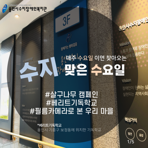 [수지맞는 수요일 소식] 베리트기독학교와 함께하는 살구나무 캠페인