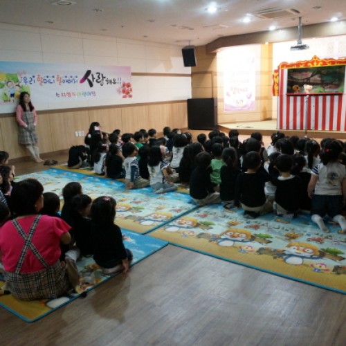 방주어린이집 장애인식개선인형극 <가랑비극장>