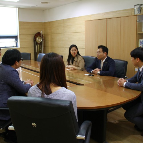 [지역개발] 바이오다인 후원품 전달