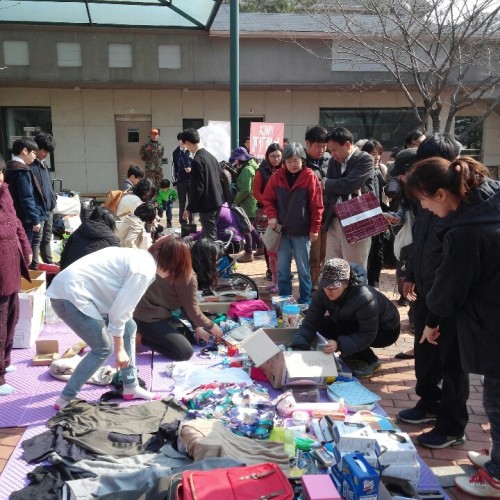수지나눔장터 "미니바자회" 참가