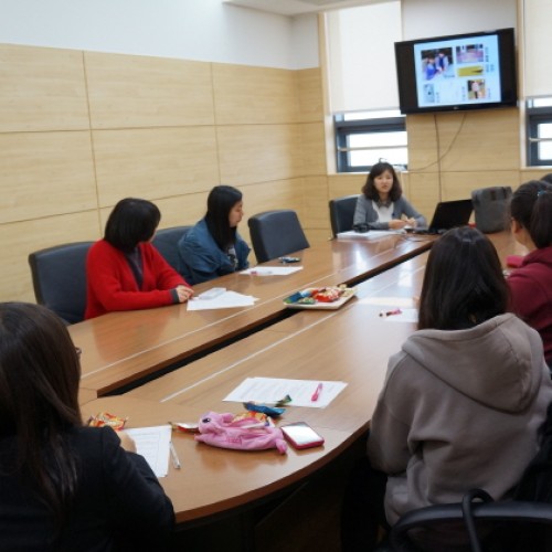 장애인식개선동아리 <가랑비 뿌리는 사람들> 첫모임