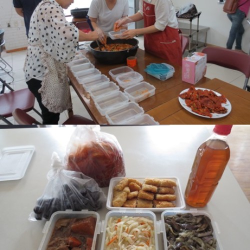 [지역개발] 맛있는 반찬 배달하는 날~!