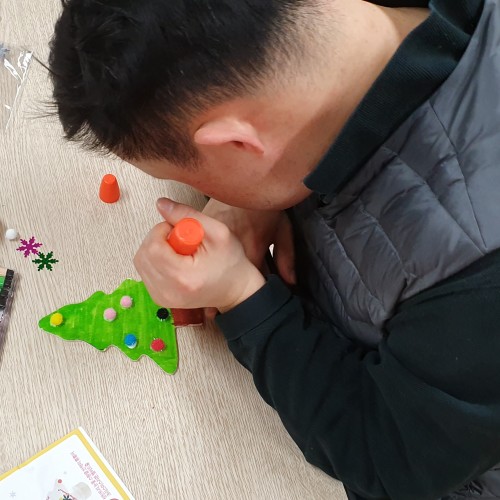 [주간보호센터]평생교육사업-미술활동
