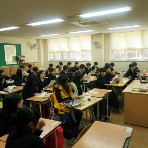 현암중학교 장애인식개선교육<가랑비교실>