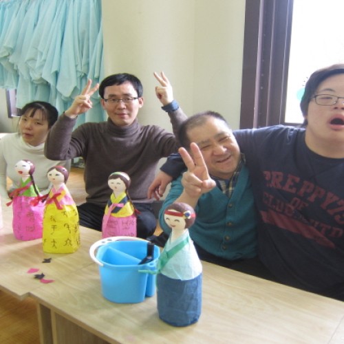 [주간보호]문화여가활동-닥종이공예체험